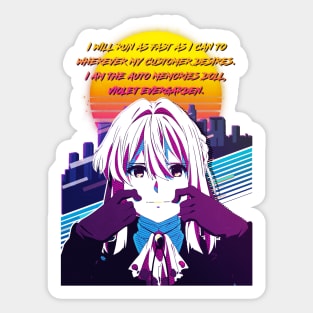 Violet Evergarden Sticker